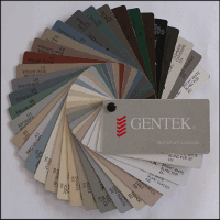 Gentek aluminum samples.